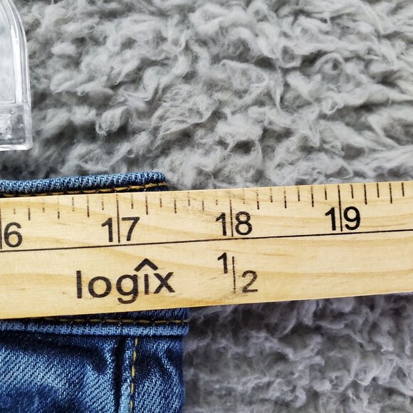 American Eagle Outfitters Jeans Mens 33x34 Blue Relaxed Straight Flex - Picture 5 of 10